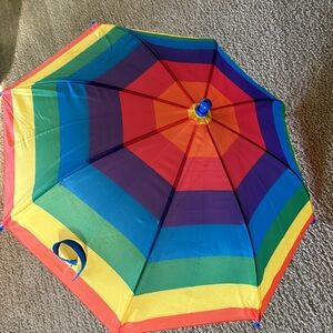 Child rainbow umbrella